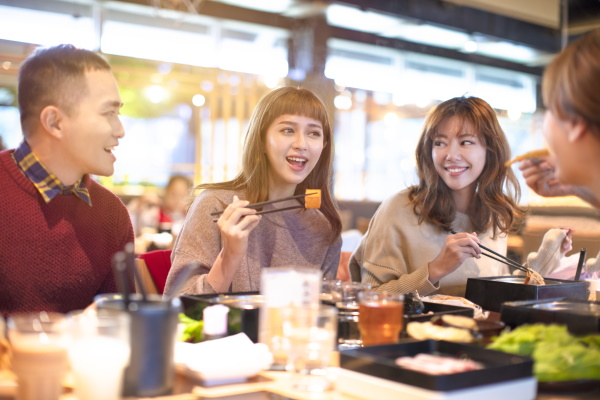 食事にストレスを感じにくい